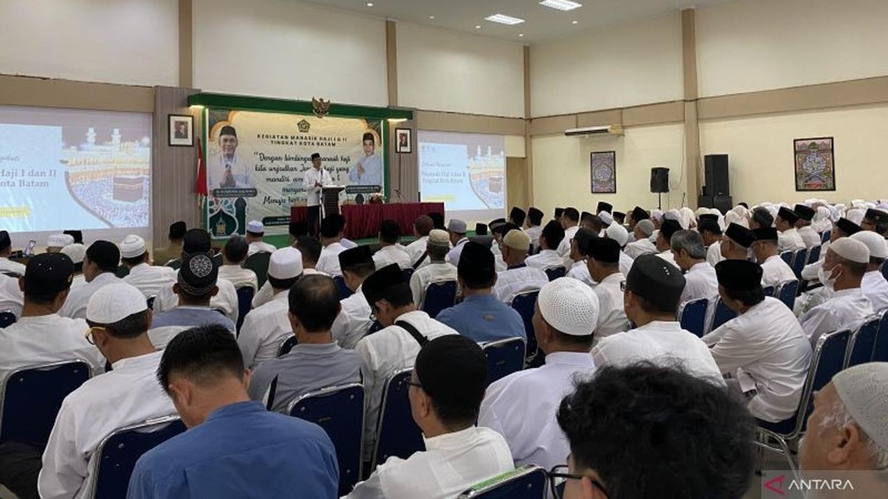 Kemenag Batam Imbau Calon Haji Serius Ikuti Manasik Haji Batam Demi Haji Mabrur