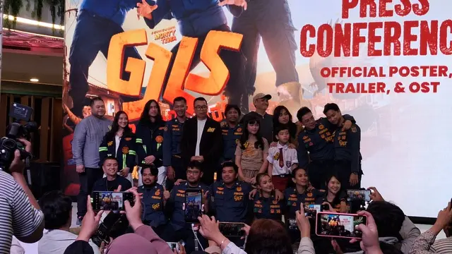 Press Conference GJLS Berapi-api (Fatimah Azzahra/Liputan6.com)