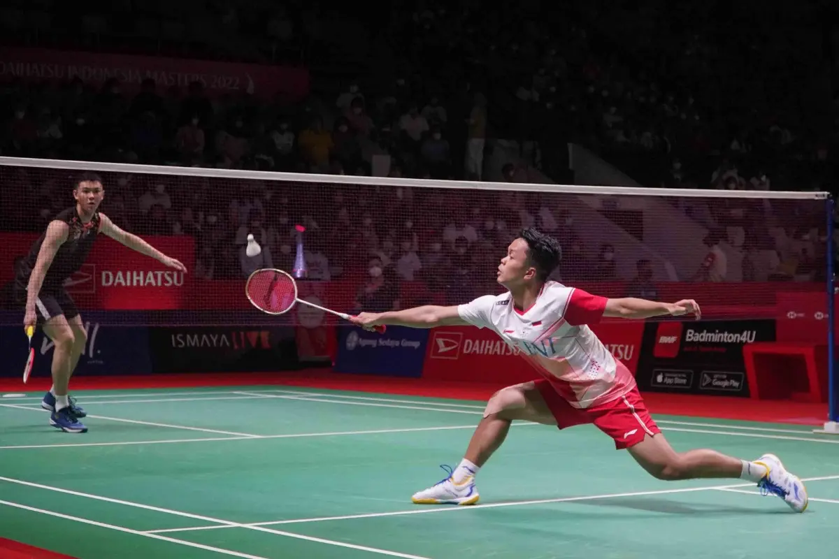 Anthony Sinisuka Ginting - Anthony Ginting - Indonesia Masters 2022 - 10 Juni