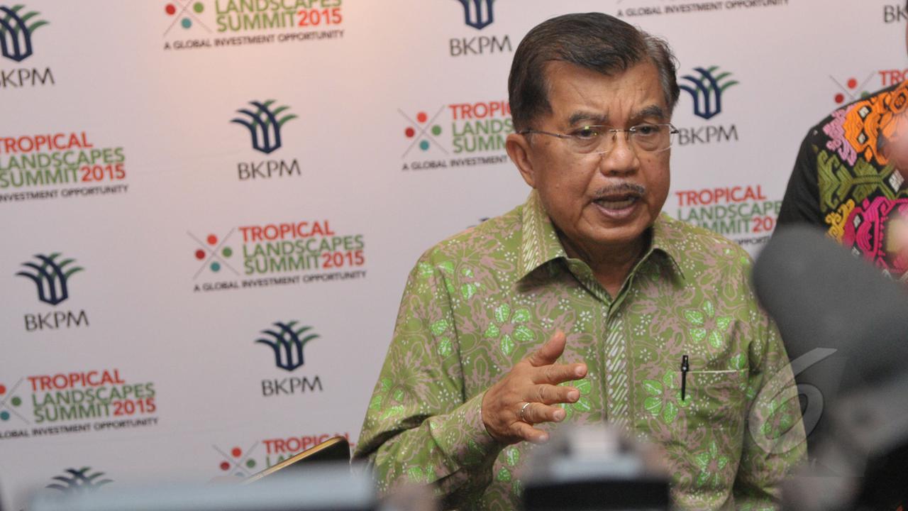 Wapres Jusuf Kalla Buka Tropical Landscape Summit 2015