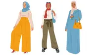 Ilsutrasi Hijab (sumber: Freepik)