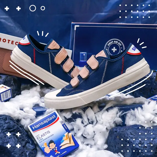 Koleksi kolaborasi Sage Footwear X Hansaplast
