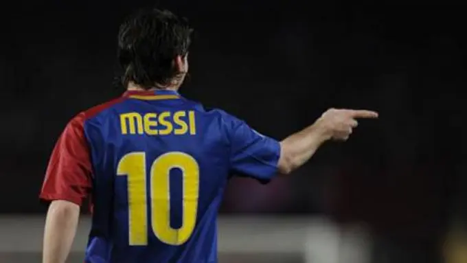 Nomor Punggung 10 di Barcelona