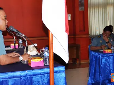 Citizen6, Tanjung Priok: Aspers Pangkolinlamil Kolonel Laut (E) Sugiarto  memimpin rapat penyelenggaraan Fun Bike Jalasena, di Gedung Laut Sulu, Mako Kolinlamil Tanjung Priok, Jakarta Utara, Rabu (20/6). (Pengirim: Dispenkolinlamil)