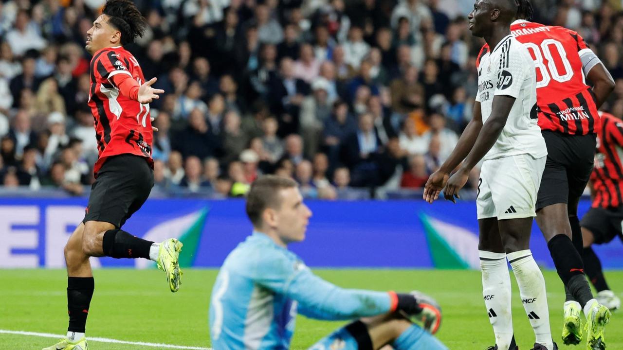 FOTO: Detik-Detik Gol Cantik Pemain AC Milan Berdarah Indonesia Bikin Real Madrid Merana