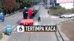 vertical tertimpa kaca