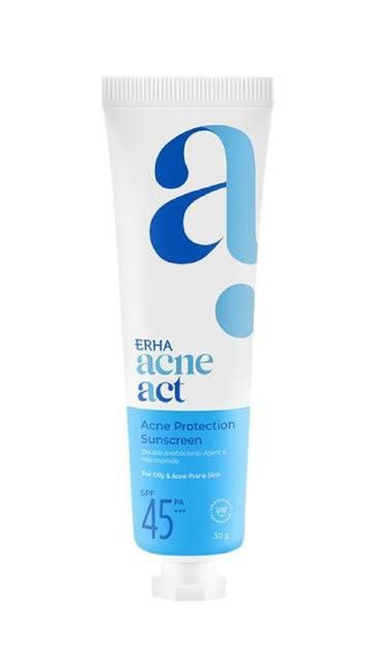 5. Erha Acneact Acne Protection Sunscreen SPF45 PA+++&nbsp;<br>