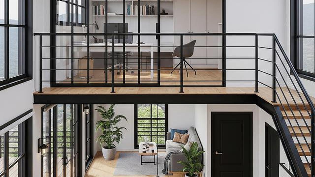 7 Desain Rumah Mungil Ala Villa dengan Mezzanine, Minimalis tapi Estetik