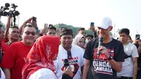 Sahabat Ganjar berkolaborasi dengan sayap PDI Perjuangan, Banteng Muda Indonesia (BMI) untuk menggaet generasi milenial untuk memenangkan Ganjar Pranowo. (Foto: Istimewa).