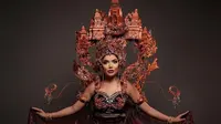 Potret kostum mewah Millen Cyrus dalam Miss Internasional Queen 2023 (Instagram/millencyrus).