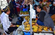 VIDEO: Jokowi Sampai Duduk Bersimpuh di Hadapan Pedagang saat Blusukan di Pasar Laino