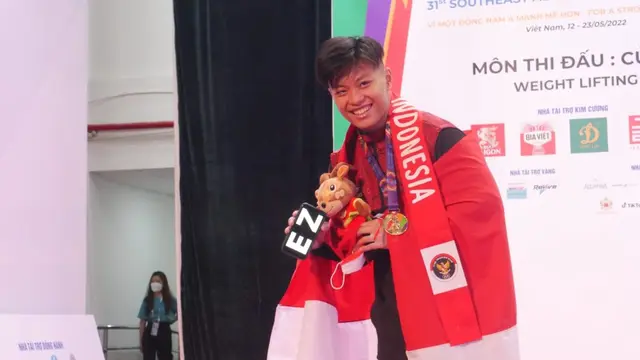Pecahkan 3 Rekor Rahmat Erwin Abdullah Rebut Emas SEA Games 2021