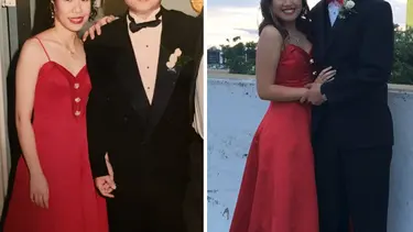Pakai Gaun Milik Ibu Gadis Gadis Ini Tetap Cantik Ke Prom Night Fimela Fimela Com