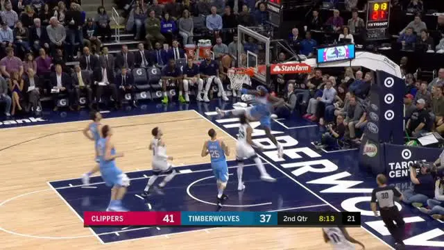 VIDEO : Cuplikan Pertandingan NBA, Timberwolves 123 vs Clippers 109