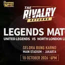 Manchester United Legends Tantang North London Legends di SUGBK, Catat Tanggal Pertandingannya