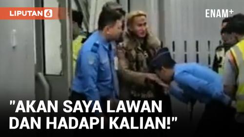 VIDEO: Habib Bahar Ngamuk Usai Tahu 3 Petugas Avsec Dipecat