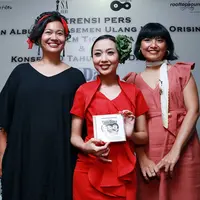 Perilisan album aransemen ulang film Tiga Dara (Deki Prayoga/bintang.com)