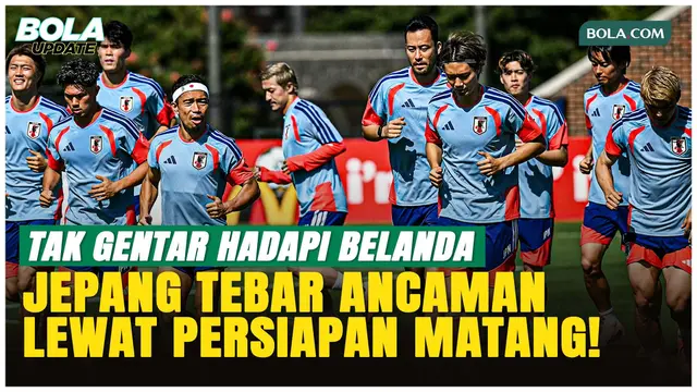Jepang Siap Tempur! Hajime Moriyasu Asah Ketajaman Tim Jelang Hadapi Belanda