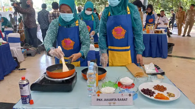 Pembuatan Kreasi Dodol Betawi bersama Chef Norman Ismail