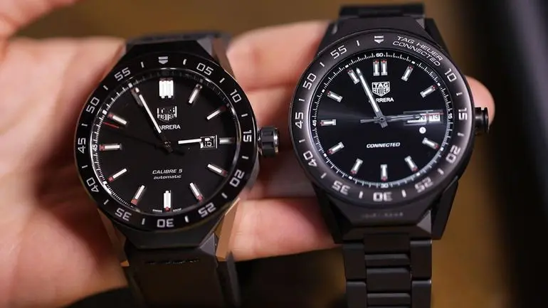 TAG Heuer Connected Modular 45. (Doc: CNET)