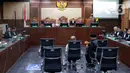 Menurut hakim, keberatan Lukas Enembe dan tim penasihat hukumnya sudah masuk dalam pokok perkara. (Liputan6.com/Angga Yuniar)