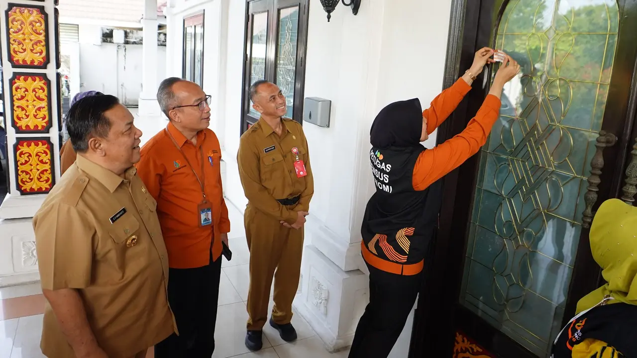 Petugas Sensus Ekonomi 2026 di Riau. (Foto: riau.go.id)