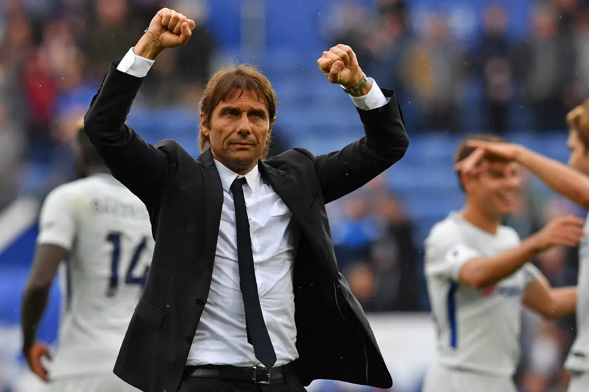 FOTO: CheConte Pusing Chelsea Hadapi Jadwal Ekstra Padatlsea Raih Kemenangan di Kandang Leicester