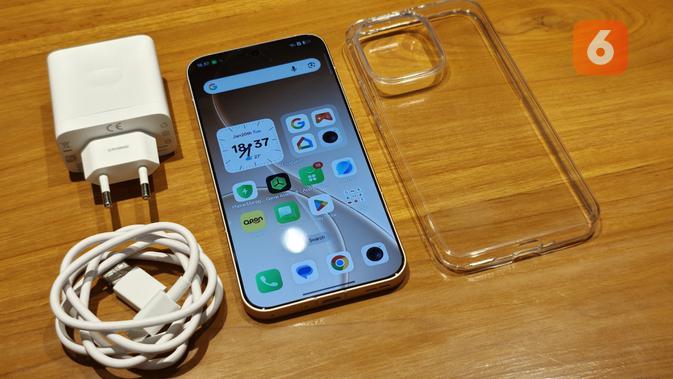 Contenido de la caja de venta del Oppo Reno15 Pro Max 5G, ¿qué hay dentro? (Liputan6.com/Yuslianson)