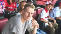 Nick van Der Velden saat berada di Stadion I Wayan Dipta. Akankah dia jadi marquee player Bali United? (Instagram Semeton Dewata)
