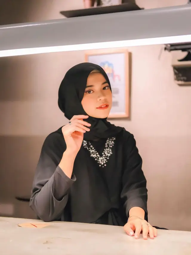 Potret terbaru Arifah Lubai yang kini mantap berhijab. (Sumber: Instagram/arifahlubai)