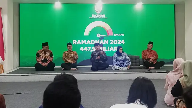 Acara Tasyakuran Panitia Ramadhan 2024 di Kantor Baznas RI, Jalan Matraman Raya, Jakarta Timur (02/05/2024)
