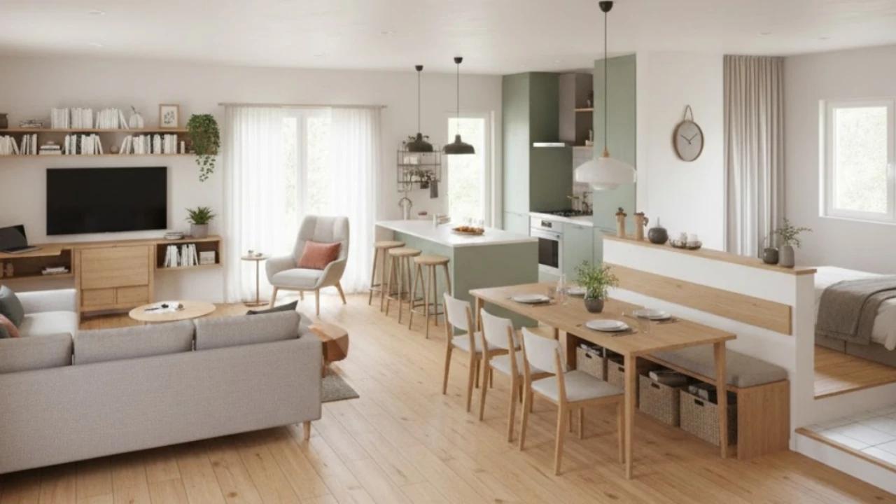 7 Model Rumah Kecil Konsep Open Space untuk Tinggal Bareng Mertua, Ciptakan Kebersamaan yang Hangat