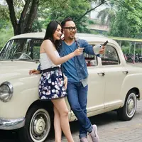 Ren Tobing dan Serafhina. (Istimewa)