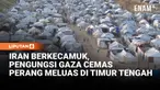 Warga Palestina di kamp pengungsian Khan Younis, Gaza, mengaku cemas atas kemungkinan perang regional yang lebih luas. Mereka khawatir penutupan perlintasan kembali terjadi dan memperburuk krisis pangan serta ekonomi yang belum pulih dari dua tahun k...
