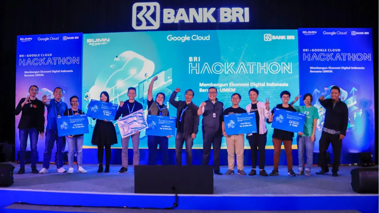 BRI Rilis Pemenang BRIxGoogle Hackathon yang Berlangsung di Tiga Kota Besar