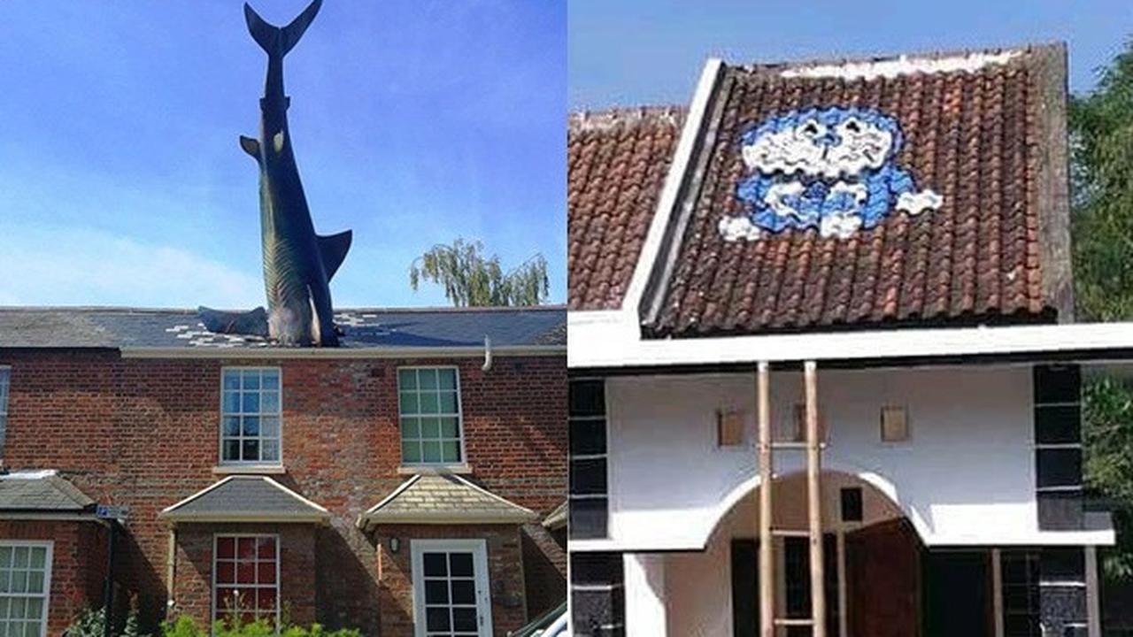 6 Desain Atap Rumah Ini Nyeleneh Banget, Bikin Bingung