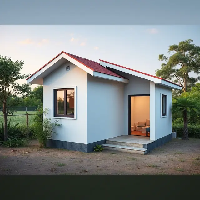 Rumah Murah Sederhana di Pedesaan