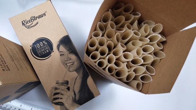 Rice Straws - Sedotan dari beras dan bisa dimakan