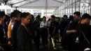 Tiket laga timnas Indonesia vs Argentina ludes atau habis terjual hanya dalam waktu 3 menit pada hari terakhir pembelian. (Liputan6.com/Johan Tallo)
