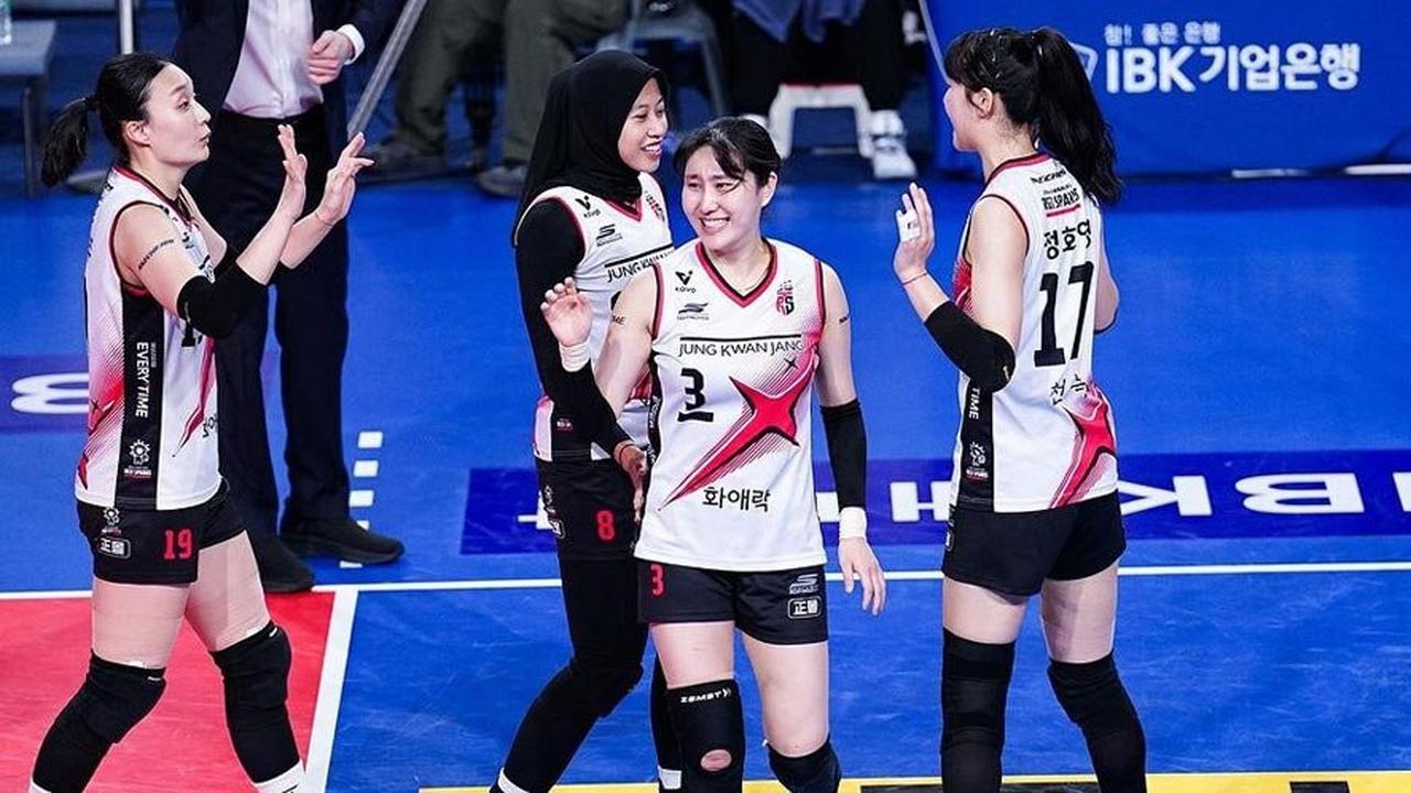 Ini Klasemen Musim Reguler Korean V-League: Megawati dan Daejeon Red Sparks di Peringkat Berapa?