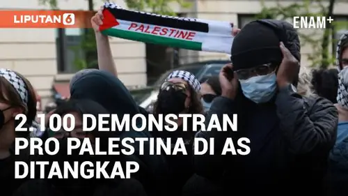 VIDEO: Gerakan Pro Palestina Meluas di Berbagai Universitas di Amerika Serikat