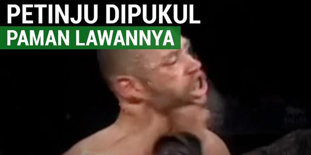 VIDEO: Petinju Venezuela Dipukul Telak Paman Lawannya di Arena