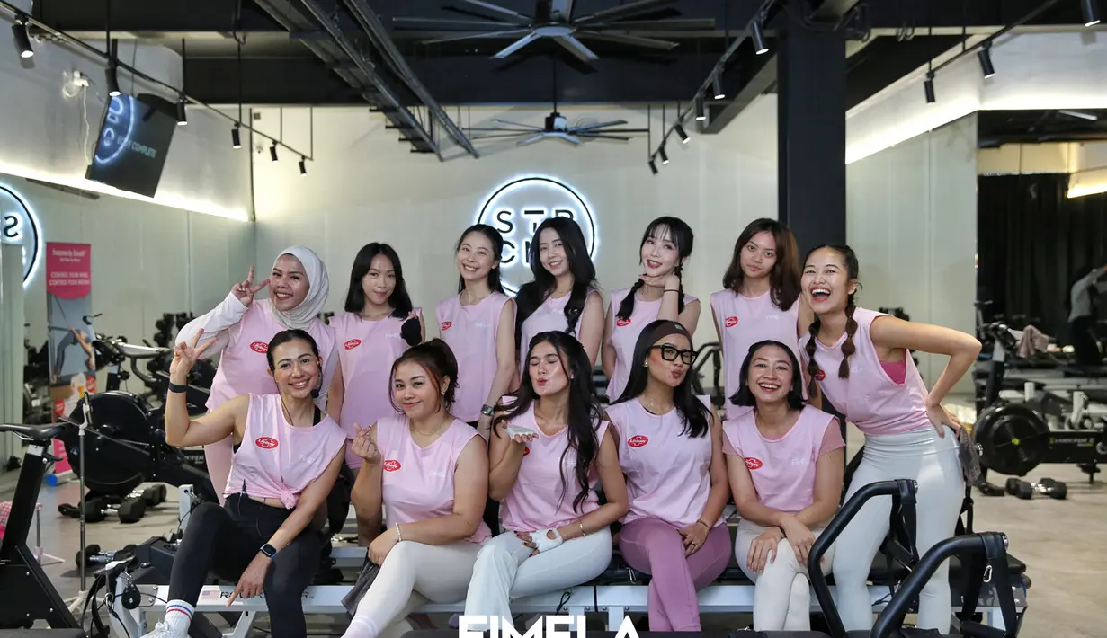 Fimelahood Fit & Fun with Lifebuoy kali ini hadirkan keseruan pilates reformer core bersama Strong Pilates. [Foto: Fimela. dok]