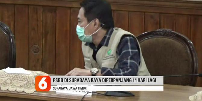 VIDEO: Perpanjangan PSBB Surabaya Raya hingga 25 Mei 2020