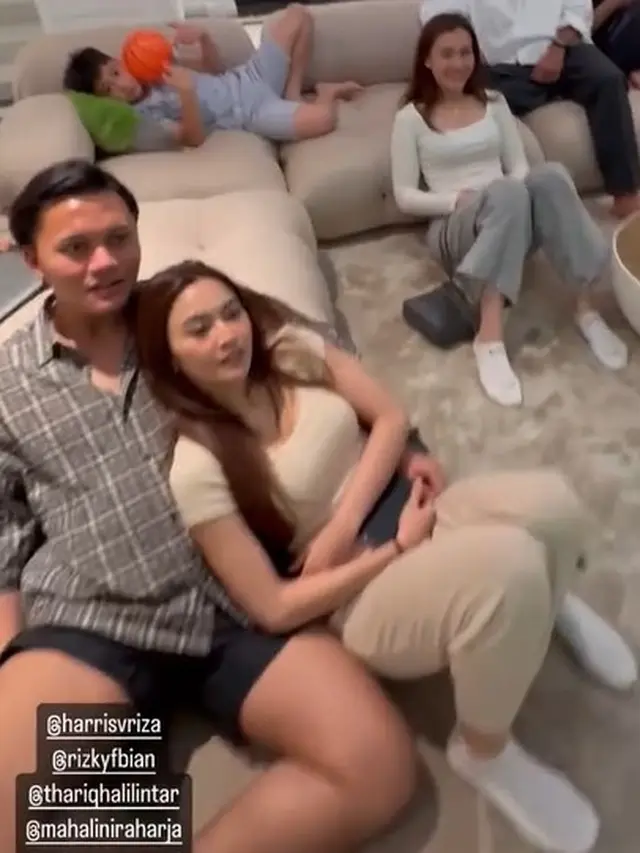Rizky Febian dan Mahalini (Instagram.com/mahaliniraharja)