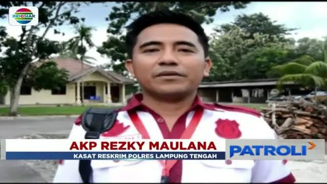 Pelaku begal ditangkap Polres Lampung Tengah saat tengah asik pandangi motor curiannya di depan rumah.