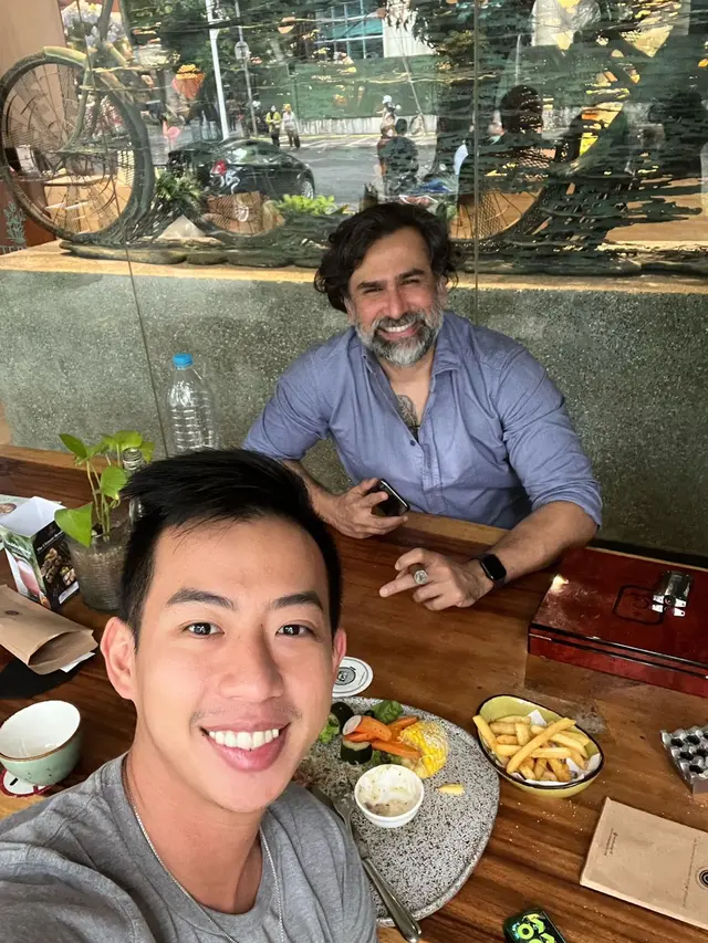 Kevin Winsonata dan Jeremy Thomas. (Foto: Koleksi Pribadi)