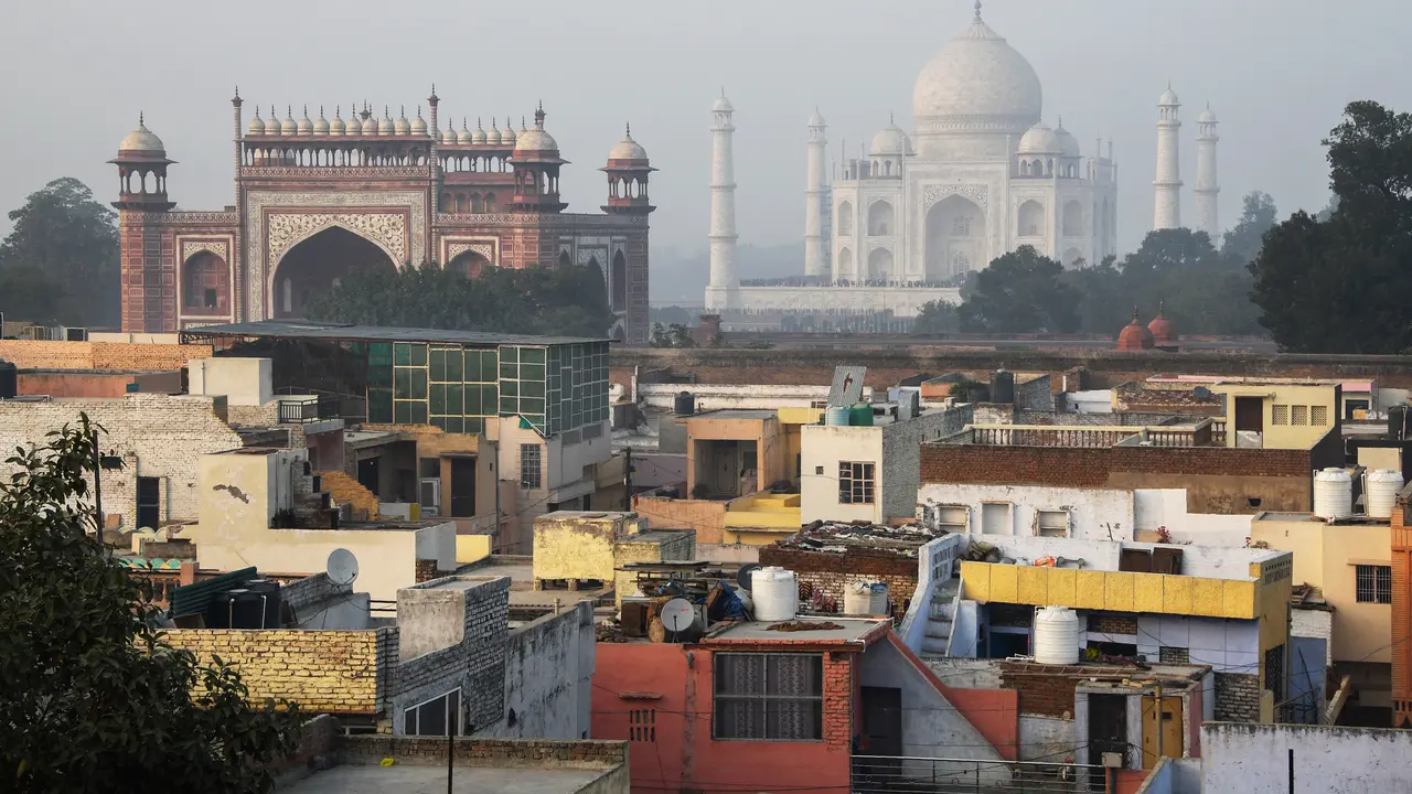 Taj Mahal di India. (AFP/Dominique Faget)