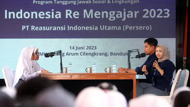 Direktur Manajemen Risiko, Kepatuhan, SDM dan Corporate Secretary Indonesia Re, Robbi Y Walid. (Dok Indonesia Re)