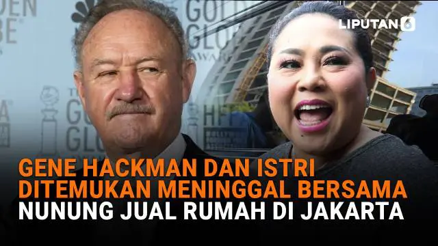 Mulai dari Gene Hackman dan istri ditemukan meninggal bersama hingga Nunung jual rumah di Jakarta di News Flash Showbiz Liputan6.com.